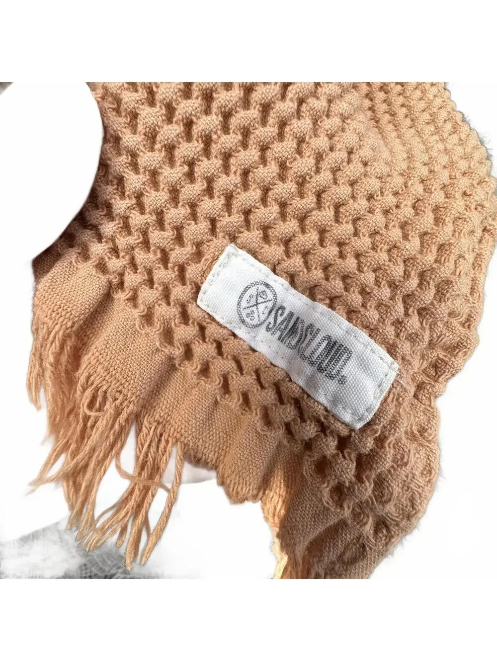 Sandcloud Micro Waffle Bath Towel Beige